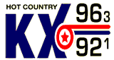 KX 96 FM Hot Country